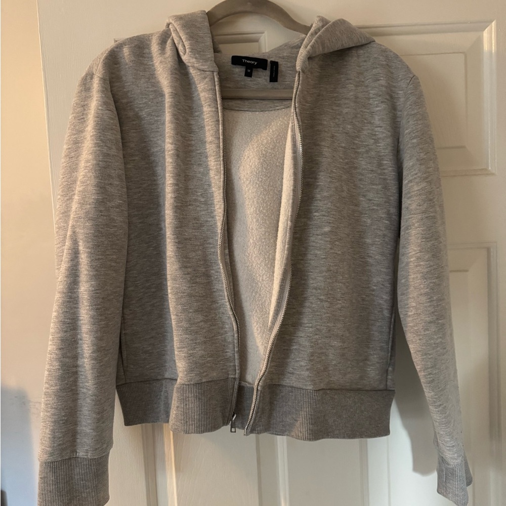 Theory - Perfect Hoodie Melange Fleece